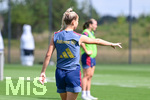 19.08.2026, München, Deutschland. Google Pixel Frauen-Bundesliga: Die FC Bayern Frauen absolvieren auf dem FC Bayern Campus eine Trainingseinheit vor dem Bundesliga-Saisonauftakt gegen den 1. FC Union Berlin. Giulia Gwinn (FC Bayern Frauen)