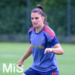 19.08.2026, München, Deutschland. Google Pixel Frauen-Bundesliga: Die FC Bayern Frauen absolvieren auf dem FC Bayern Campus eine Trainingseinheit vor dem Bundesliga-Saisonauftakt gegen den 1. FC Union Berlin. Jovana Damnjanovic (FC Bayern Frauen)