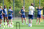 19.08.2026, München, Deutschland. Google Pixel Frauen-Bundesliga: Die FC Bayern Frauen absolvieren auf dem FC Bayern Campus eine Trainingseinheit vor dem Bundesliga-Saisonauftakt gegen den 1. FC Union Berlin. Giulia Gwinn (FC Bayern Frauen)