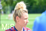 19.08.2026, München, Deutschland. Google Pixel Frauen-Bundesliga: Die FC Bayern Frauen absolvieren auf dem FC Bayern Campus eine Trainingseinheit vor dem Bundesliga-Saisonauftakt gegen den 1. FC Union Berlin. Linda Dallmann (FC Bayern Frauen)