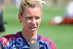 19.08.2026, München, Deutschland. Google Pixel Frauen-Bundesliga: Die FC Bayern Frauen absolvieren auf dem FC Bayern Campus eine Trainingseinheit vor dem Bundesliga-Saisonauftakt gegen den 1. FC Union Berlin. Linda Dallmann (FC Bayern Frauen)