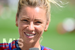 19.08.2026, München, Deutschland. Google Pixel Frauen-Bundesliga: Die FC Bayern Frauen absolvieren auf dem FC Bayern Campus eine Trainingseinheit vor dem Bundesliga-Saisonauftakt gegen den 1. FC Union Berlin. Linda Dallmann (FC Bayern Frauen)