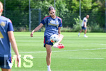 19.08.2026, München, Deutschland. Google Pixel Frauen-Bundesliga: Die FC Bayern Frauen absolvieren auf dem FC Bayern Campus eine Trainingseinheit vor dem Bundesliga-Saisonauftakt gegen den 1. FC Union Berlin. Kassandra Potsi (FC Bayern Frauen)