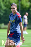 19.08.2026, München, Deutschland. Google Pixel Frauen-Bundesliga: Die FC Bayern Frauen absolvieren auf dem FC Bayern Campus eine Trainingseinheit vor dem Bundesliga-Saisonauftakt gegen den 1. FC Union Berlin. Kassandra Potsi (FC Bayern Frauen)