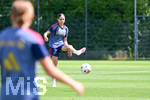 19.08.2026, München, Deutschland. Google Pixel Frauen-Bundesliga: Die FC Bayern Frauen absolvieren auf dem FC Bayern Campus eine Trainingseinheit vor dem Bundesliga-Saisonauftakt gegen den 1. FC Union Berlin. Kassandra Potsi (FC Bayern Frauen)