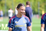 19.08.2026, München, Deutschland. Google Pixel Frauen-Bundesliga: Die FC Bayern Frauen absolvieren auf dem FC Bayern Campus eine Trainingseinheit vor dem Bundesliga-Saisonauftakt gegen den 1. FC Union Berlin. Arianna Caruso (FC Bayern Frauen)