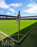 19.08.2026, München, Deutschland. FC Bayern München U19 vs. VfB Stuttgart U19 am FC Bayern Campus in München. Übersicht