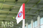 19.08.2026, München, Deutschland. FC Bayern München U19 vs. VfB Stuttgart U19 am FC Bayern Campus in München. Eckfahne