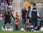 22.08.2026, Fussball DFB-Pokal 2026/27, 1.Runde, TSV 1860 München - Holstein Kiel, im Stadion an der Grünwalderstrasse in München,  Trainer Tim Walter (Holstein Kiel) regt sich auf

