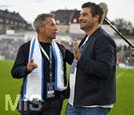 22.08.2026, Fussball DFB-Pokal 2026/27, 1.Runde, TSV 1860 München - Holstein Kiel, im Stadion an der Grünwalderstrasse in München, v.l. Präsident Gernot Mang (TSV 1860 München) und 


