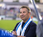 22.08.2026, Fussball DFB-Pokal 2026/27, 1.Runde, TSV 1860 München - Holstein Kiel, im Stadion an der Grünwalderstrasse in München, Präsident Gernot Mang (TSV 1860 München) nach dem Spiel auf dem Platz  