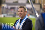 22.08.2026, Fussball DFB-Pokal 2026/27, 1.Runde, TSV 1860 München - Holstein Kiel, im Stadion an der Grünwalderstrasse in München, Präsident Gernot Mang (TSV 1860 München) nach dem Spiel auf dem Platz  