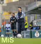 22.08.2026, Fussball DFB-Pokal 2026/27, 1.Runde, TSV 1860 München - Holstein Kiel, im Stadion an der Grünwalderstrasse in München, Trainer Alper Kayabunar (TSV 1860 München) 