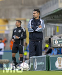 22.08.2026, Fussball DFB-Pokal 2026/27, 1.Runde, TSV 1860 München - Holstein Kiel, im Stadion an der Grünwalderstrasse in München, Trainer Alper Kayabunar (TSV 1860 München) 