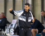 22.08.2026, Fussball DFB-Pokal 2026/27, 1.Runde, TSV 1860 München - Holstein Kiel, im Stadion an der Grünwalderstrasse in München, Trainer Alper Kayabunar (TSV 1860 München) 