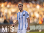 22.08.2026, Fussball DFB-Pokal 2026/27, 1.Runde, TSV 1860 München - Holstein Kiel, im Stadion an der Grünwalderstrasse in München, Lasse Faßmann (TSV 1860 München) nachdenklich 