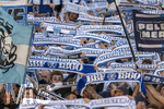 22.08.2026, Fussball DFB-Pokal 2026/27, 1.Runde, TSV 1860 München - Holstein Kiel, im Stadion an der Grünwalderstrasse in München, Löwenfans schwenken ihre Schals