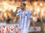22.08.2026, Fussball DFB-Pokal 2026/27, 1.Runde, TSV 1860 München - Holstein Kiel, im Stadion an der Grünwalderstrasse in München, Lasse Faßmann (TSV 1860 München) nachdenklich 