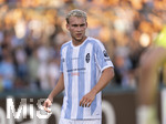 22.08.2026, Fussball DFB-Pokal 2026/27, 1.Runde, TSV 1860 München - Holstein Kiel, im Stadion an der Grünwalderstrasse in München, Lasse Faßmann (TSV 1860 München) nachdenklich 
