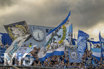 22.08.2026, Fussball DFB-Pokal 2026/27, 1.Runde, TSV 1860 München - Holstein Kiel, im Stadion an der Grünwalderstrasse in München, Fans 1860 München