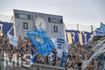 22.08.2026, Fussball DFB-Pokal 2026/27, 1.Runde, TSV 1860 München - Holstein Kiel, im Stadion an der Grünwalderstrasse in München, Fans 1860 München 