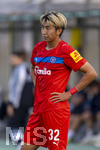 22.08.2026, Fussball DFB-Pokal 2026/27, 1.Runde, TSV 1860 München - Holstein Kiel, im Stadion an der Grünwalderstrasse in München, Hiroki Sekine (Holstein Kiel) 