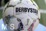 22.08.2026, Fussball DFB-Pokal 2026/27, 1.Runde, TSV 1860 München - Holstein Kiel, im Stadion an der Grünwalderstrasse in München, Der Spielball von Derbystar für die DFB-Pokalrunde der Männer. 