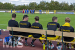 23.08.2026, Fussball Bezirksliga Schwaben Süd 2026/27, 6.Spieltag, FC Bad Wörishofen - FC Thalhofen, im Stadion Bad Wörishofen. Ersatzbank Thalhofen