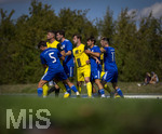 23.08.2026, Fussball Bezirksliga Schwaben Süd 2026/27, 6.Spieltag, FC Bad Wörishofen - FC Thalhofen, im Stadion Bad Wörishofen. Zweikampf