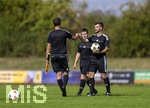 23.08.2026, Fussball Bezirksliga Schwaben Süd 2026/27, 6.Spieltag, FC Bad Wörishofen - FC Thalhofen, im Stadion Bad Wörishofen. re: Schiedsrichter Patrick Höpfler