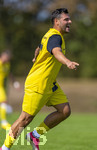 23.08.2026, Fussball Bezirksliga Schwaben Süd 2026/27, 6.Spieltag, FC Bad Wörishofen - FC Thalhofen, im Stadion Bad Wörishofen. Torjubel Kevin Volland (Thalhofen), 