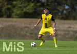 23.08.2026, Fussball Bezirksliga Schwaben Süd 2026/27, 6.Spieltag, FC Bad Wörishofen - FC Thalhofen, im Stadion Bad Wörishofen. Niklas Zeiler (Thalhofen) am Ball 