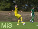 23.08.2026, Fussball Bezirksliga Schwaben Süd 2026/27, 6.Spieltag, FC Bad Wörishofen - FC Thalhofen, im Stadion Bad Wörishofen. Niklas Zeiler (Thalhofen) am Ball 