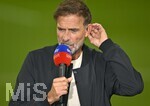 28.08.2026, Fussball Bundesliga 2026/2027, 1.Spieltag, FC Bayern München - VfB Stuttgart, in der Allianz-Arena München,   Trainer Jürgen Klopp (Deutschland) am Mikrofon


