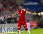 28.08.2026, Fussball Bundesliga 2026/2027, 1.Spieltag, FC Bayern München - VfB Stuttgart, in der Allianz-Arena München, Michael Olise (FC Bayern München) Torjubel 
