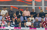 28.08.2026, Fussball Bundesliga 2026/2027, 1.Spieltag, FC Bayern München - VfB Stuttgart, in der Allianz-Arena München, Ehrentribüne, mit Heidi Beckenbauer, Franz Bulle Roth,  Dietmar Allgaier (Stuttgart), Alexander Wehrle (Stuttgart), DFB Präsident Bernd Neuendorf (Deutschland), Bundestrainer Jürgen Klopp (Deutschland), Co-Trainer Peter Krawietz (Nationalmannschaft Deutschland), DFB-Berater Marc Kosicke (Deutschland, Nationalmannschaft)