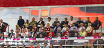 28.08.2026, Fussball Bundesliga 2026/2027, 1.Spieltag, FC Bayern München - VfB Stuttgart, in der Allianz-Arena München, Ehrentribüne, mit Heidi Beckenbauer, Franz Bulle Roth,  Dietmar Allgaier (Stuttgart), Alexander Wehrle (Stuttgart), DFB Präsident Bernd Neuendorf (Deutschland), Bundestrainer Jürgen Klopp (Deutschland), Co-Trainer Peter Krawietz (Nationalmannschaft Deutschland), DFB-Berater Marc Kosicke (Deutschland, Nationalmannschaft) 