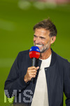 28.08.2026, Fussball Bundesliga 2026/2027, 1.Spieltag, FC Bayern München - VfB Stuttgart, in der Allianz-Arena München, Bundestrainer Jürgen Klopp (Deutschland) beim SKY-Sport Interview.