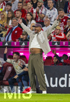 28.08.2026, Fussball Bundesliga 2026/2027, 1.Spieltag, FC Bayern München - VfB Stuttgart, in der Allianz-Arena München, Trainer Vincent Kompany (FC Bayern München) an der Seitenlinie in Rage