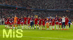 28.08.2026, Fussball Bundesliga 2026/2027, 1.Spieltag, FC Bayern München - VfB Stuttgart, in der Allianz-Arena München, Schlussjubel FC Bayern 