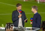 28.08.2026, Fussball Bundesliga 2026/2027, 1.Spieltag, FC Bayern München - VfB Stuttgart, in der Allianz-Arena München, Bundestrainer Jürgen Klopp (li, Deutschland) beim SKY-Sport Interview. re: Thomas Hitzlsperger