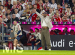 28.08.2026, Fussball Bundesliga 2026/2027, 1.Spieltag, FC Bayern München - VfB Stuttgart, in der Allianz-Arena München, Trainer Vincent Kompany (FC Bayern München) an der Seitenlinie in Rage
