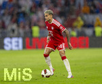 28.08.2026, Fussball Bundesliga 2026/2027, 1.Spieltag, FC Bayern München - VfB Stuttgart, in der Allianz-Arena München, Luis Diaz (FC Bayern München) am Ball 