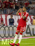 28.08.2026, Fussball Bundesliga 2026/2027, 1.Spieltag, FC Bayern München - VfB Stuttgart, in der Allianz-Arena München, Torjubel Michael Olise (FC Bayern München) 