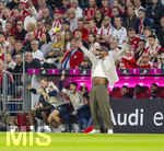 28.08.2026, Fussball Bundesliga 2026/2027, 1.Spieltag, FC Bayern München - VfB Stuttgart, in der Allianz-Arena München, Trainer Vincent Kompany (FC Bayern München) an der Seitenlinie in Rage