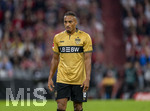 28.08.2026, Fussball Bundesliga 2026/2027, 1.Spieltag, FC Bayern München - VfB Stuttgart, in der Allianz-Arena München,  Jamie Leweling (Stuttgart) nachdenklich 