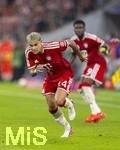 28.08.2026, Fussball Bundesliga 2026/2027, 1.Spieltag, FC Bayern München - VfB Stuttgart, in der Allianz-Arena München, Luis Diaz (FC Bayern München) Spurtet
