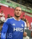 30.08.2026, Fussball Bundesliga 2026/2027, 1.Spieltag, FC Augsburg - FC Schalke 04, in der WWK-Arena Augsburg, Torwart Loris Karius (FC Schalke 04) 


