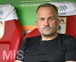 30.08.2026, Fussball Bundesliga 2026/2027, 1.Spieltag, FC Augsburg - FC Schalke 04, in der WWK-Arena Augsburg, Trainer Manuel Baum (FC Augsburg) 


