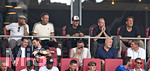 30.08.2026, Fussball Bundesliga 2026/2027, 1.Spieltag, FC Augsburg - FC Schalke 04, in der WWK-Arena Augsburg, Trainer Jürgen Klopp  (Deutschland) auf der Tribüne.


